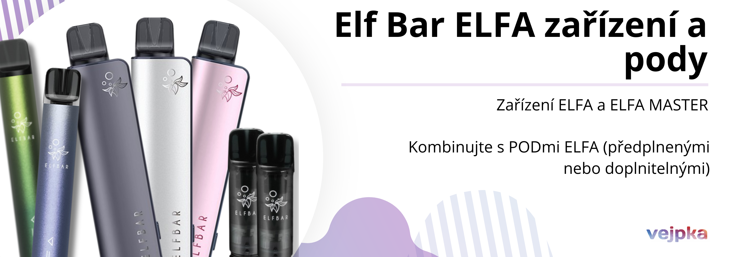 Banner KAT Elf Bar ELFA zariadenia
